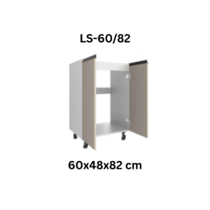 Pastatoma kriauklės spintelė LS-60/82