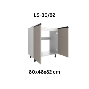 Pastatoma kriauklės spintelė LS-80/82